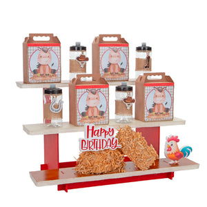 Base Escalera Recuerdos Fiesta Granja