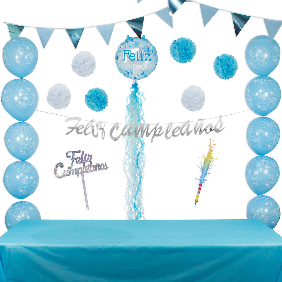Art.10014 Kit Cumpleaños Niño  1pz