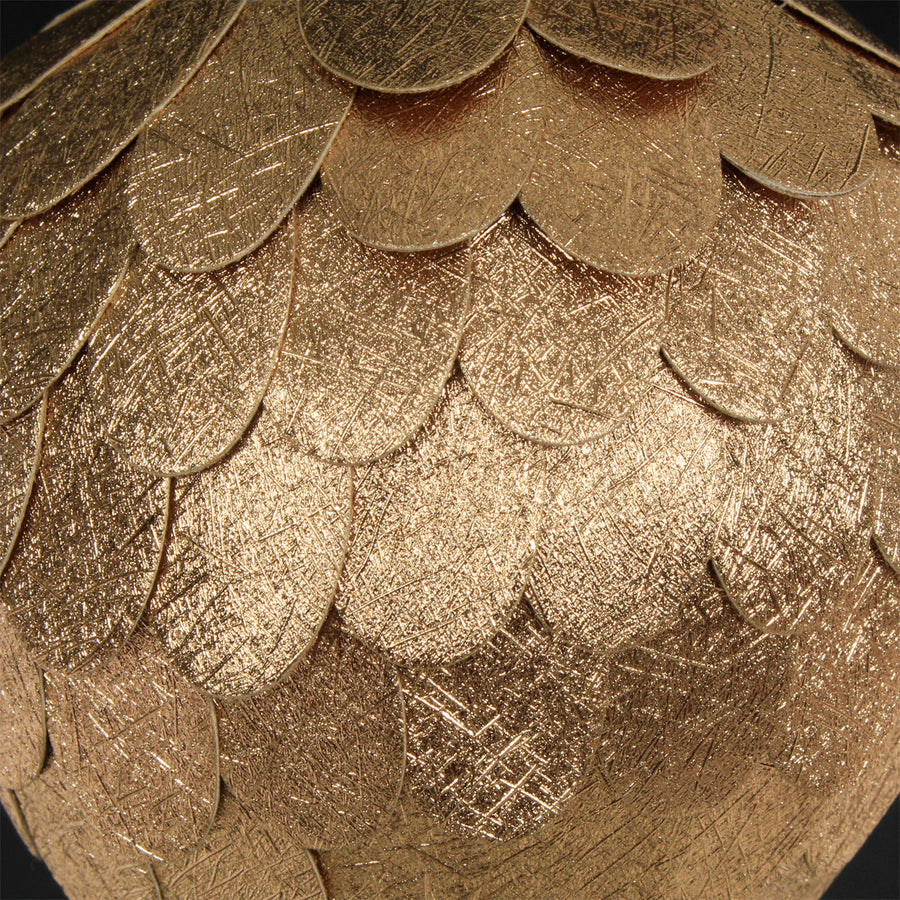 Art.10039 Esfera Piña Metálica 100mm 2pz