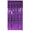 Fantasías Miguel Art.10427 Cortina Foil Cuadros 2x1m 1pz Morado