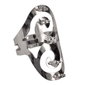 Art.10553 Anillo Con Argollas