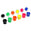 Fantasías Miguel Art.10561 Tira De Pintura Acrílica 6 Colores (Aprox 4ml c/u) 2.2x17x3.3cm 1pz Multi-Fosfor