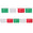 Fantasías Miguel Art.10635 Guía Tricolor Plastificada 4m 1pz Tricolor