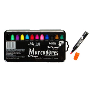 Art.1076 Marcador Con Estuche