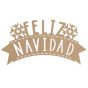 Art.10816 Let Feliz Navidad 27x50cm