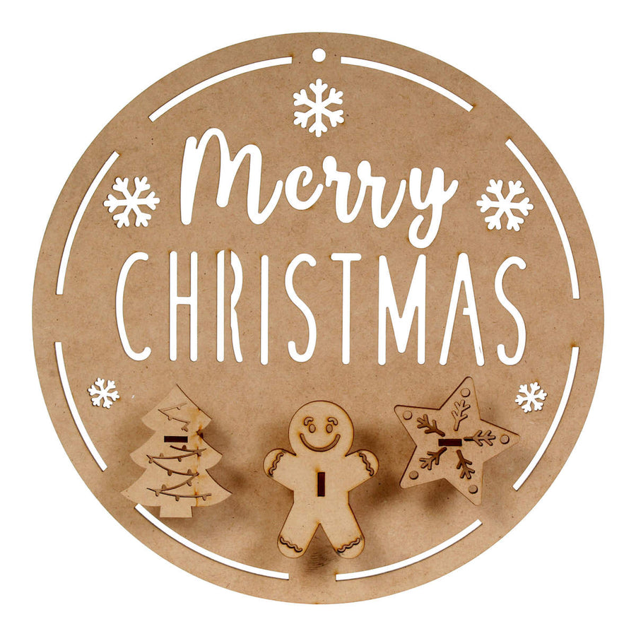 Art.10826 Esfera Navidad 3d 25cm