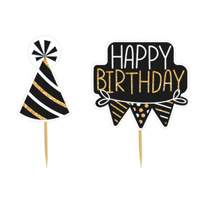 Art.10854 Pick Happy B 9cm B/12pz