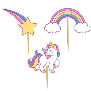 Art.10858 Pick Unicornio 9cm B/12pz