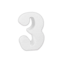 NUMEROS UNICEL ANCHOS 20X7.5CM color 3