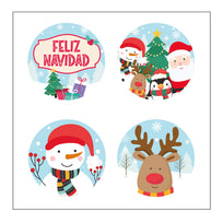 Art.10976 Calc Circ Navidad 4.5cm B/12pz