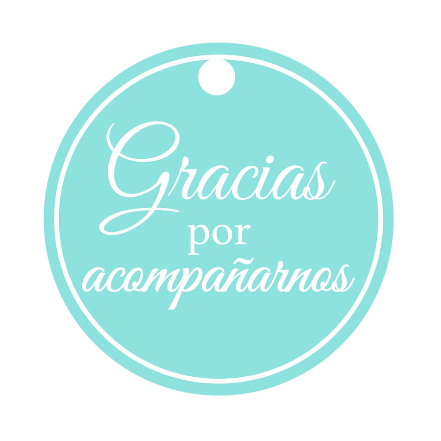 Art.11139 Tarjeta Gracias 3.5cm  24pz