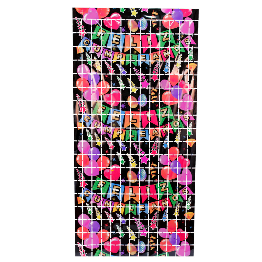 Art.11153 Cort Cuad Feliz Cumpl Impr1x2m