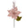 Fantasías Miguel Art.1214 Vara Flor Nochebuena Rosa 40cm 1pz Rosa