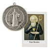 Fantasías Miguel Art.1254 Medalla De San Benito 8.6x7.8cm 1pz