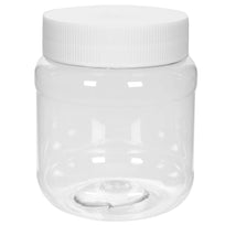 Art.1275 Bote De Plástico Redondo Con Tapa Aprox 250ml