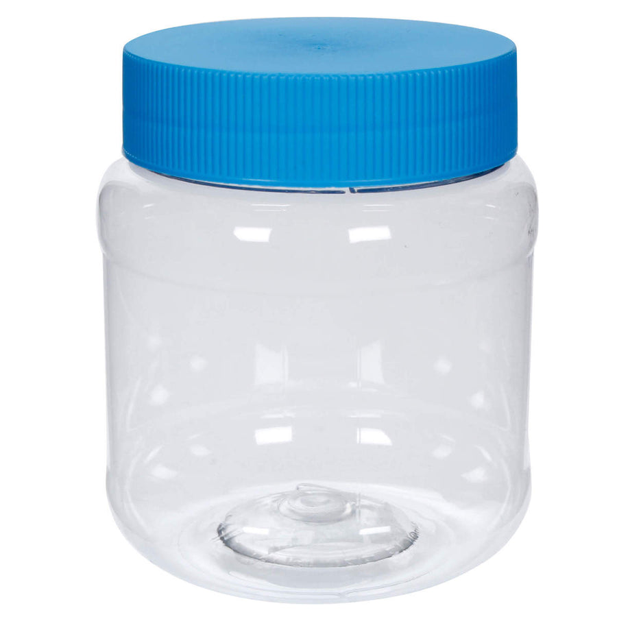 Art.1275 Bote De Plástico Redondo Con Tapa Aprox 250ml