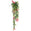 Fantasías Miguel Art.1338 Follaje Con Flor 80cm 1pz Verde/Fiusha