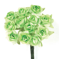 Art.169 Ramito Rosa De Papel X12 Flores