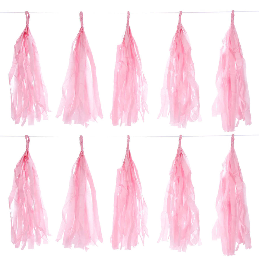 Art.1707 Guía Borlas De Papel x10