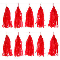 Art.1707 Guía Borlas De Papel x10