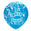 Fantasías Miguel Art.2398 Globo Baby Shower #12 30cm 10pz Azul