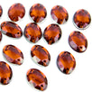 Fantasías Miguel Art.2429 Piedra Para Coser Oval 13x18mm 100pz