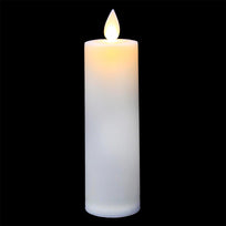 Art.2511 Velas Con Luz Led   (Cada Pieza Incluye 1 Bateria reemplazable) 14x3.8cm 2pz