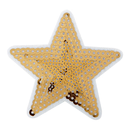 Art.2675 Aplicación Bordada Para Planchar Estrella