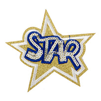 Art.2747 Aplicación Bordada Para Planchar Star