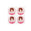 Fantasías Miguel Art.2899 Calcomanía Círculo Mi Confirmación 4.5x4.5cm 12pz Rosa