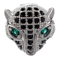 Art.311 Cara Leopardo Zirco11.4mm B/2p