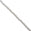 Fantasías Miguel Art.3125 Cuenta Redonda Caucho 4mm Hilo 41cm (aprox 115pz) Blanco