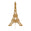 Fantasías Miguel Art.3254 Torre Eiffel 3d Mediana 40x24cm 1pz Natural