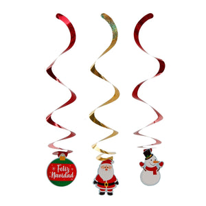 Art.3447 Espiral Decorativo Navidad
