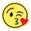 Fantasías Miguel Art.3473 Aplicación Bordada Para Planchar Emoji 5.5cm 2pz Amarillo