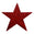 Fantasías Miguel Art.4039 Lentejuela Estrella Láser 80mm 15g (aprox 25pz) Rojo Laser