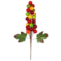 Art.4098 Racimo De Uvas X25 Con Hojas