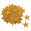 Fantasías Miguel Art.4566 Lentejuela Estrella Láser 50mm 15g (aprox 60pz) Oro Laser