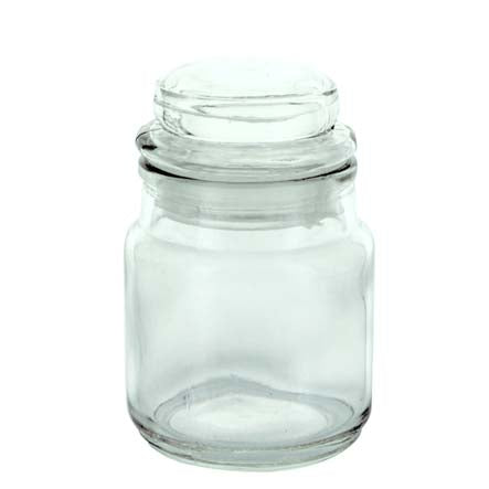 Art.4688 Botella De Vidrio Con Tapa aprox 100ml
