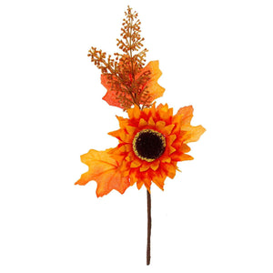 Art.4753 Pick Girasol Follaje 27cm