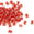 Fantasías Miguel Art.4889 Cuenta Cuadro Centro De Color 4x4mm 100pz Rojo