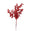 Fantasías Miguel Art.5043 Pick De Navidad Eucalipto Diamantado 20cm 1pz Rojo