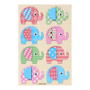 Art.5085 Calcomanía Elefantes