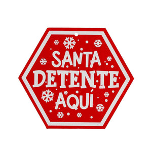 Art.5093 Let Santa Detente Ch 15x17cm