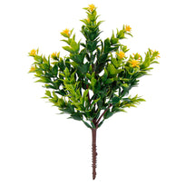 Art.5123 Follaje Con Flor x4