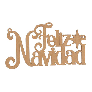 Art.5124 Let Navidad Natural Ch 15x30cm