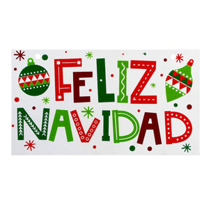 Art.5223 Let Navidad Col Gde 19.5x35cm