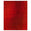Fantasías Miguel Art.5238 Papel Holográfico Olas 40x50cm 1pz Rojo
