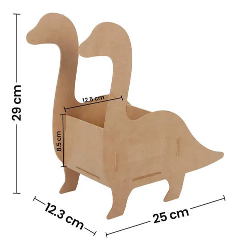Art.5263 Dinosaurio Cuello Largo Dulcero 29x30x12.5cm 1pz