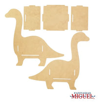 Art.5263 Dinosaurio Cuello Largo Dulcero 29x30x12.5cm 1pz